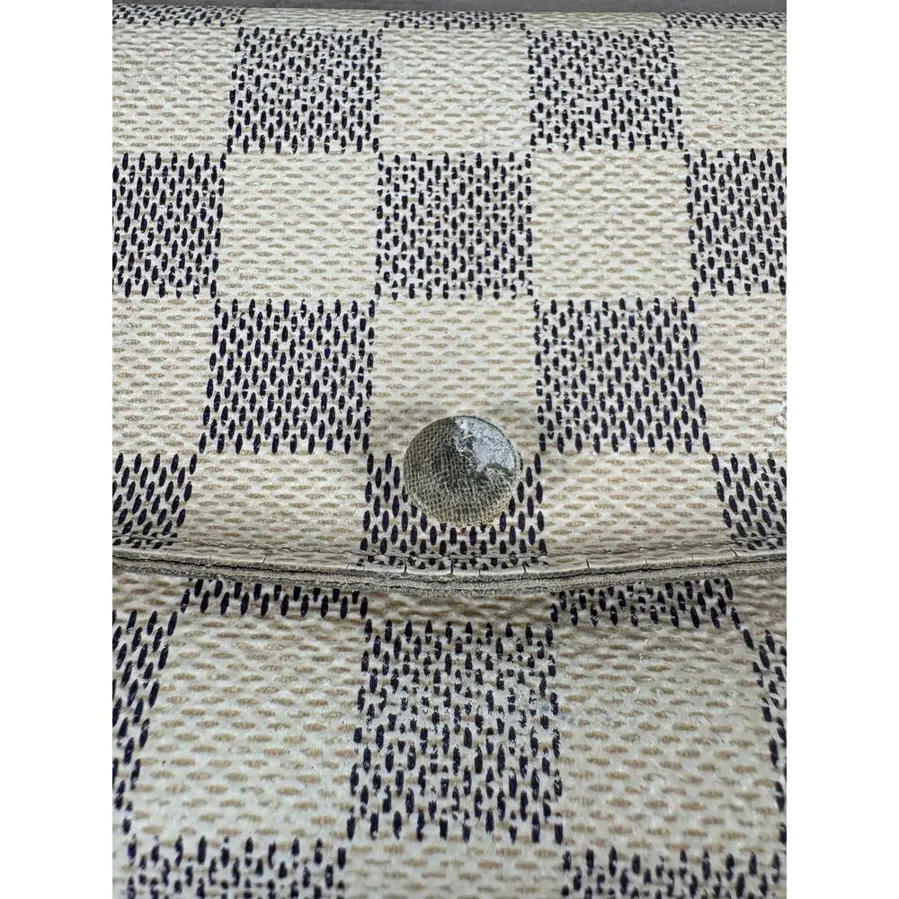 Louis Vuitton Damier‎ Azur Textured Wallet- France- Great Used Condition - Picture 3 of 7